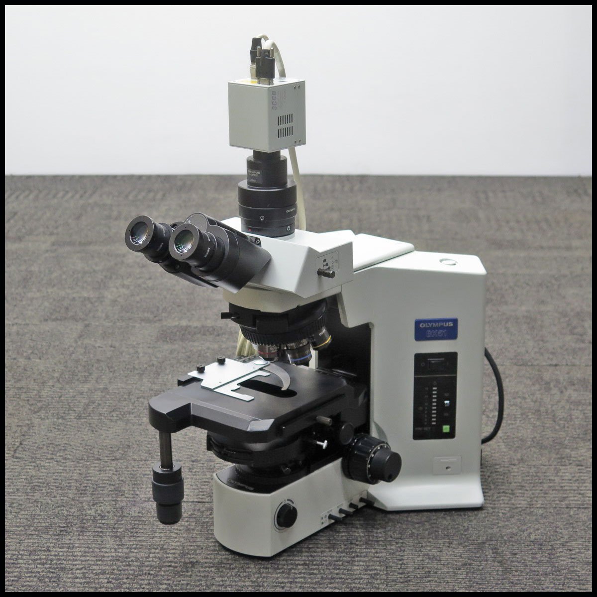 Olympus BX51TRF System Biological Microscope with 5 Objective Lenses (as-is) [v1220086419]