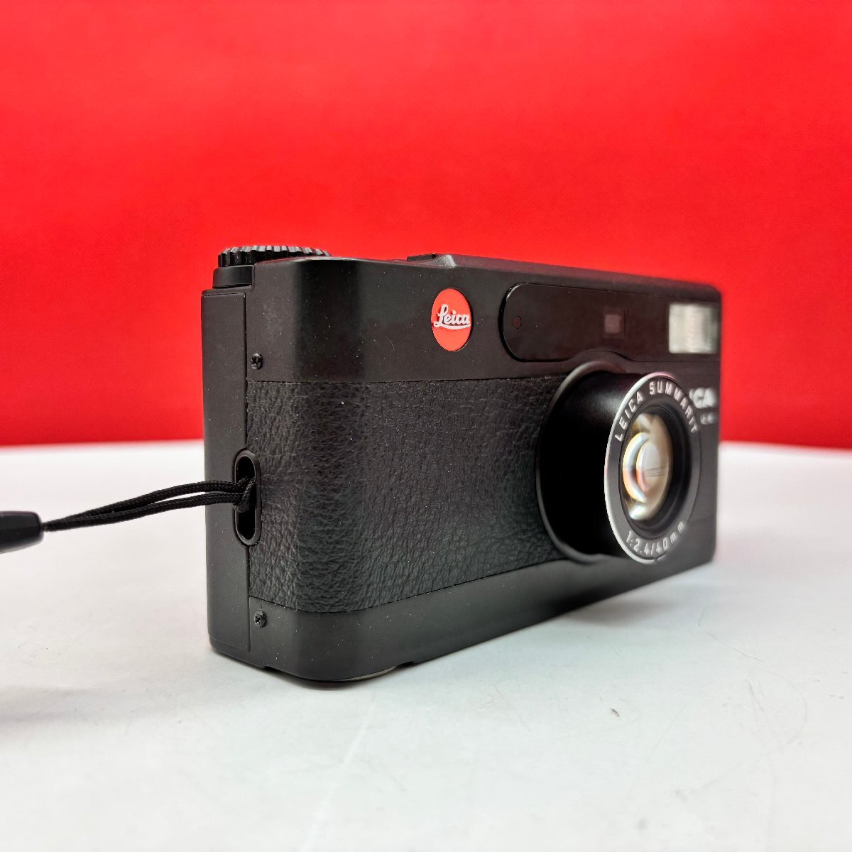 Leica N80 Minilux Summarit F2.4 40mm Black Compact Film Camera [h1220087950]