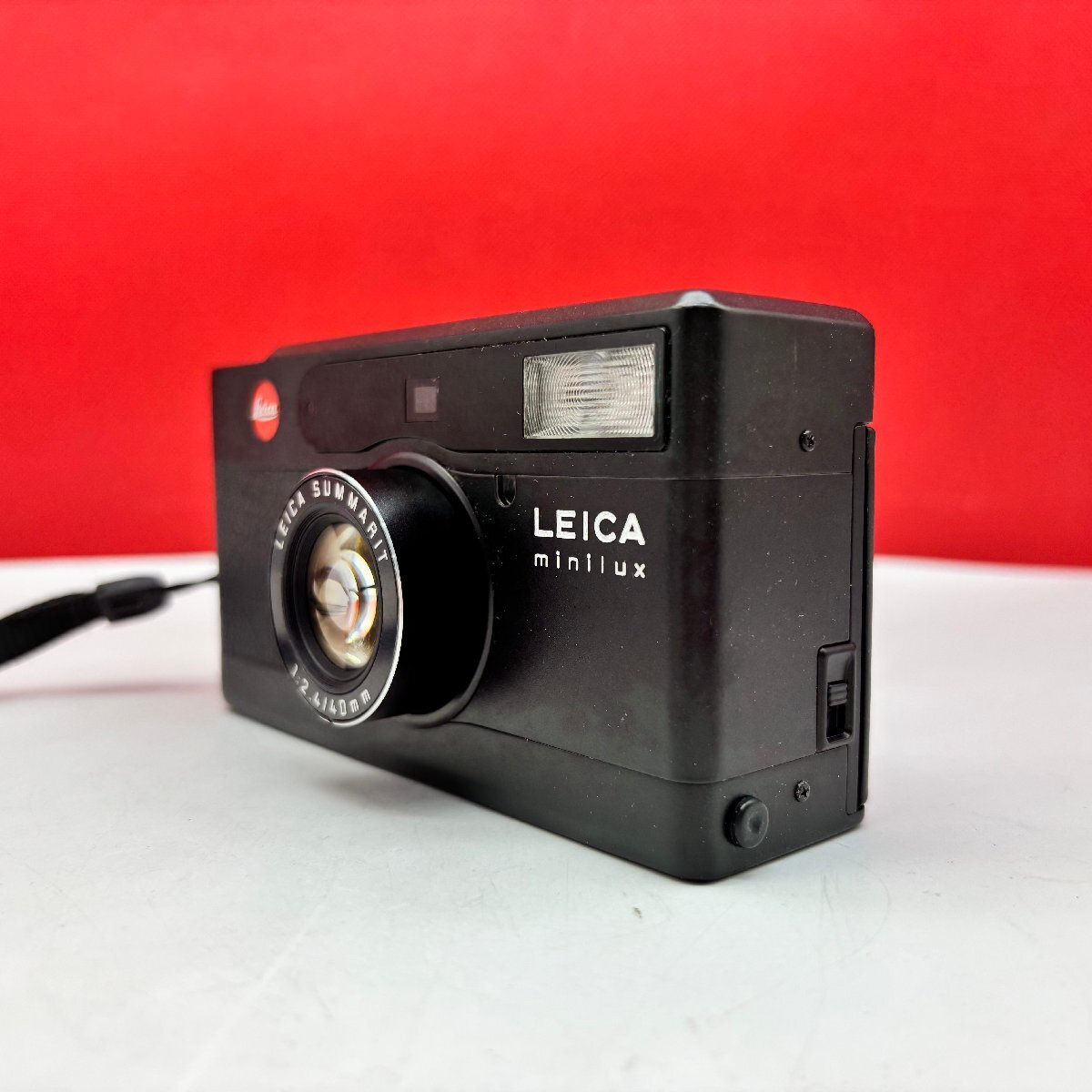 Leica N80 Minilux Summarit F2.4 40mm Black Compact Film Camera [h1220087950]