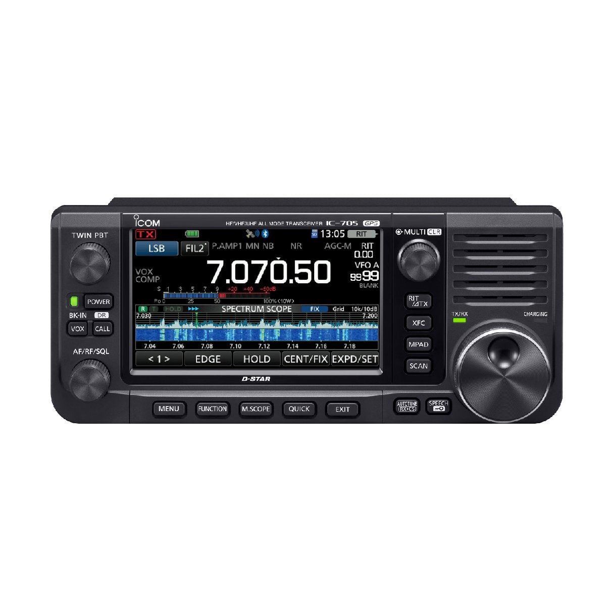 Icom IC-705 Transceiver HF 50MHz 144MHz 430MHz All Mode [w1220164592]
