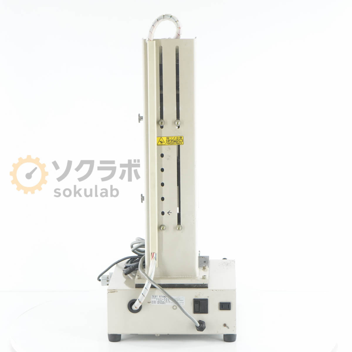 SHIMPO Nidec FGS-50V-L FORCE GAUGE TEST STAND Electric Force Gauge Stand Load Cell [d1220253828]