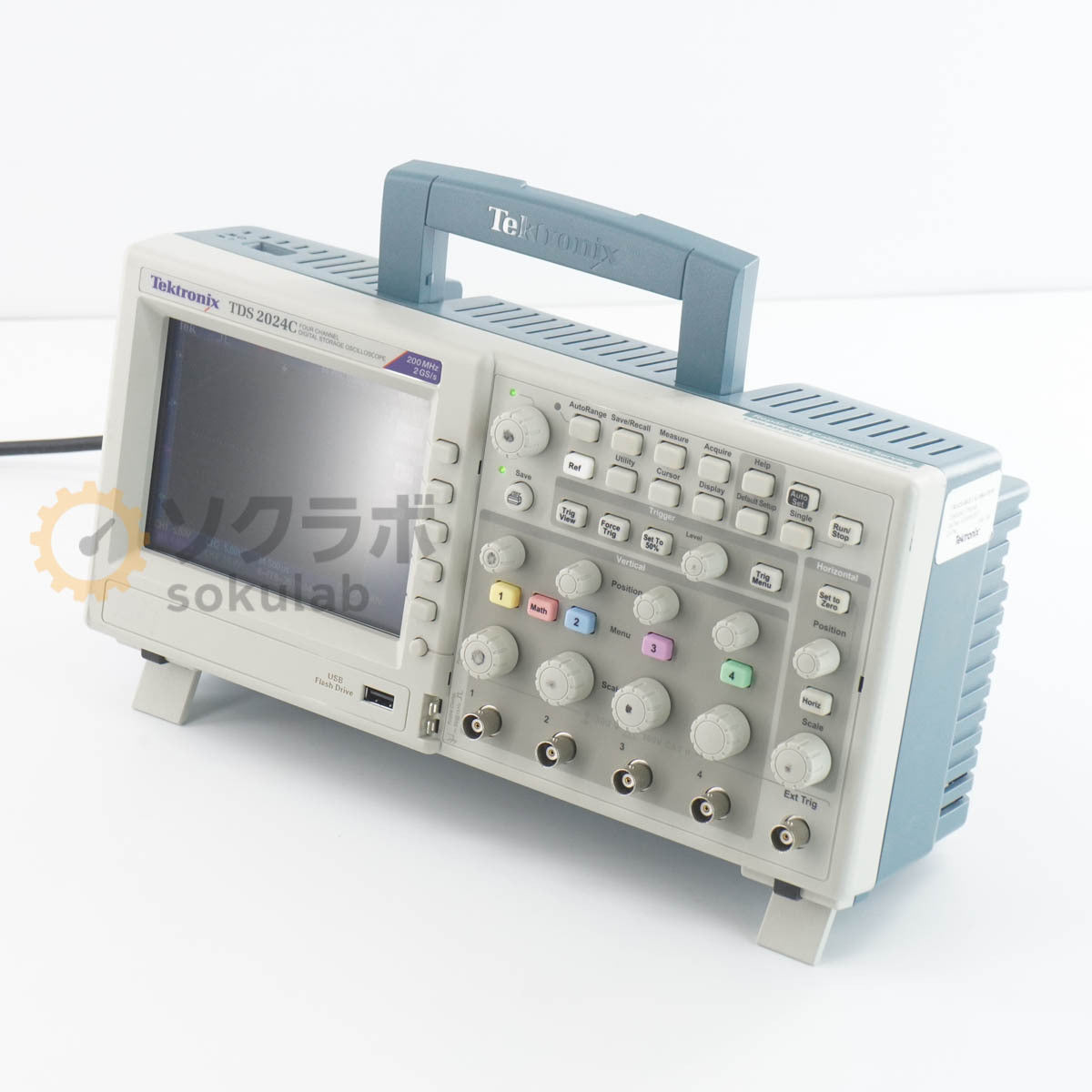 Tektronix TDS2024C Digital Storage Oscilloscope 200MHz 2GS/s 4ch [c1220256097]