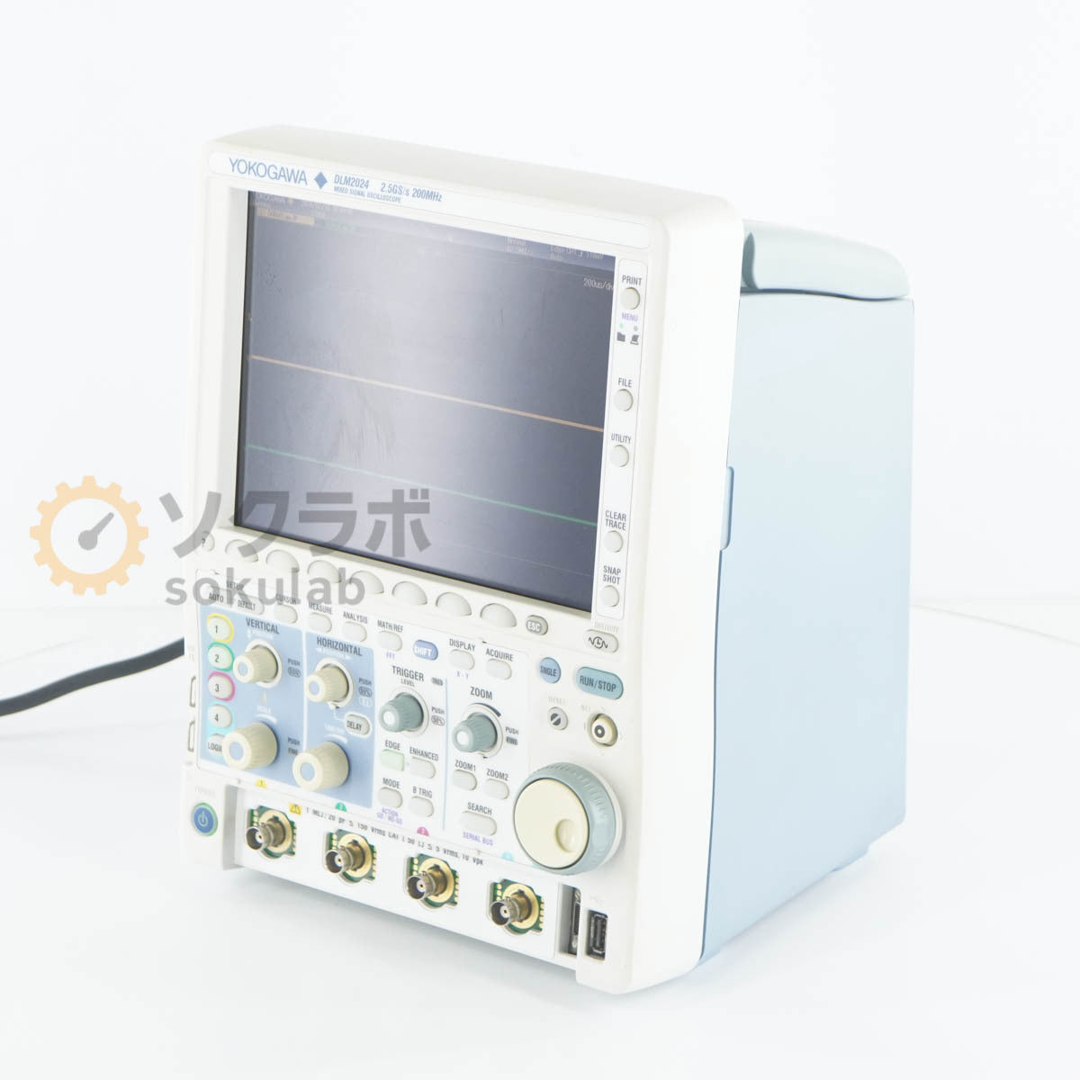 Yokogawa DLM2024 710110-M-HJ/B5/P4/C11/C8/7N DLM2000 Mixed Signal Oscilloscope 200MHz 2.5GS/s [x1220246499]