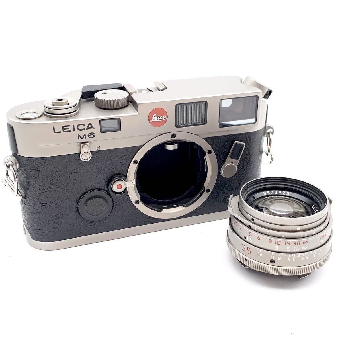LEICA M6 FN18305M Film Camera SUMMILUX-M 1:1.4/35 Lens [o1220418266]