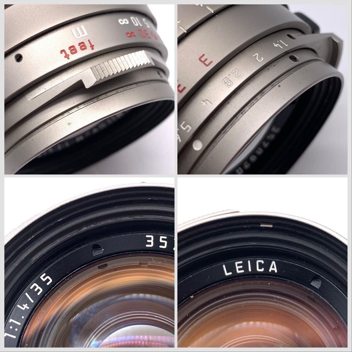 LEICA M6 FN18305M Film Camera SUMMILUX-M 1:1.4/35 Lens [o1220418266]