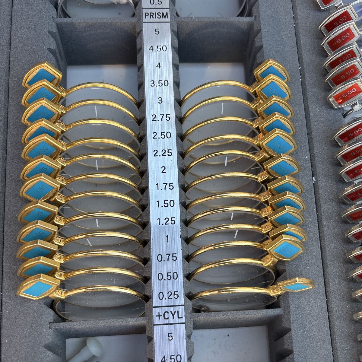 Topcon Test Lens Set Vision Examination Vision Measurement (as-is) [k1220449979]