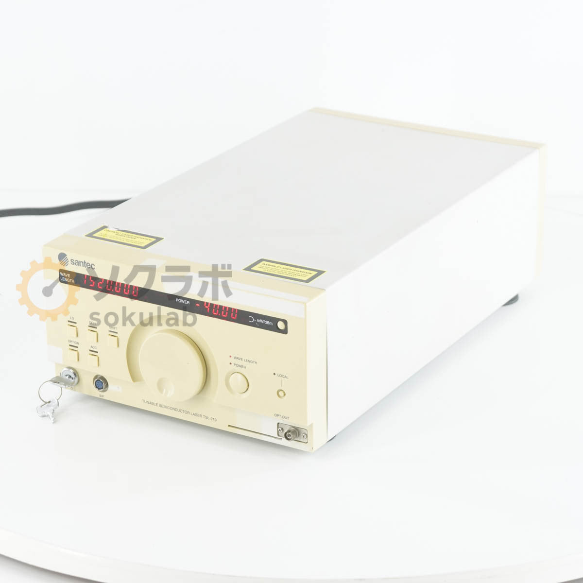 Suntec TSL-210 Tunable Semiconductor Laser 1460-1580nm PMF Hi [1220476799]