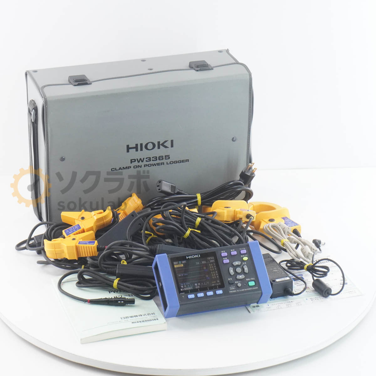 Hioki PW3365-10 Clamp-On Power Logger AC Adapter Power Supply [v1220481781]