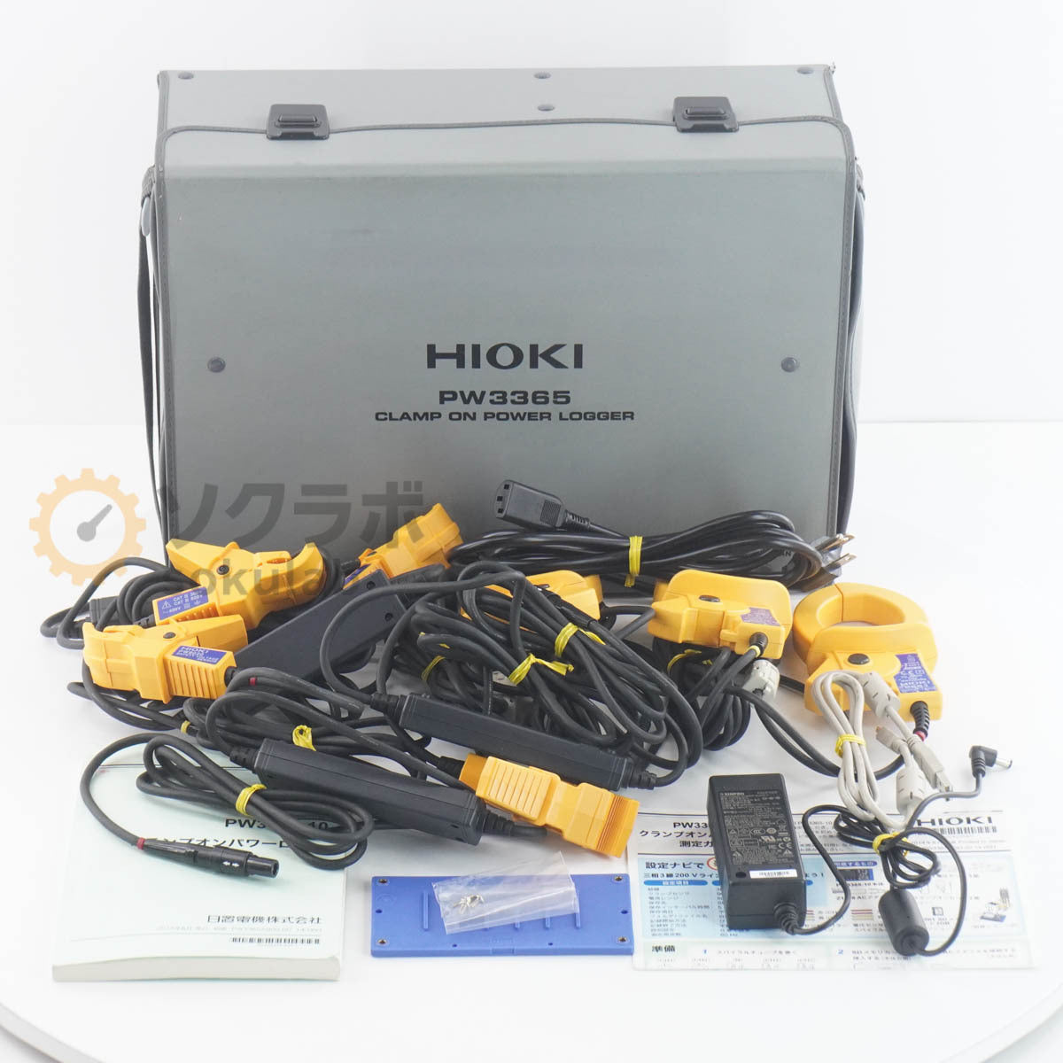 Hioki PW3365-10 Clamp-On Power Logger AC Adapter Power Supply [v1220481781]