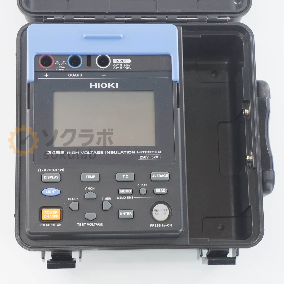 HIOKI 250V-5kV HIGH VOLTAGE INSULATION HiTESTER High Voltage Insulation Resistance Meter [s1220482155]