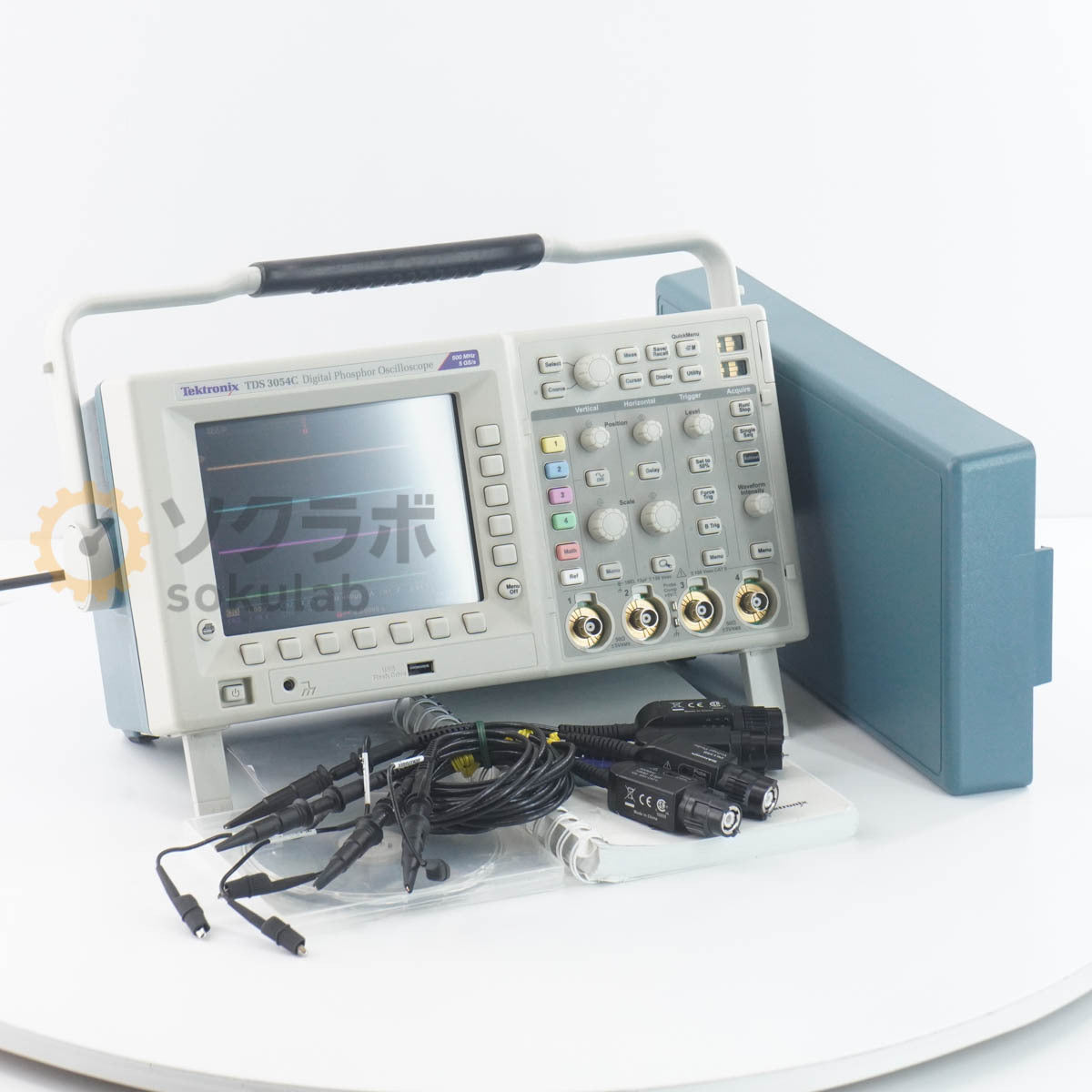 Tektronix TDS3054C Digital Phosphor Oscilloscope 500MHz 5GS/s P6139B [u1220476124]
