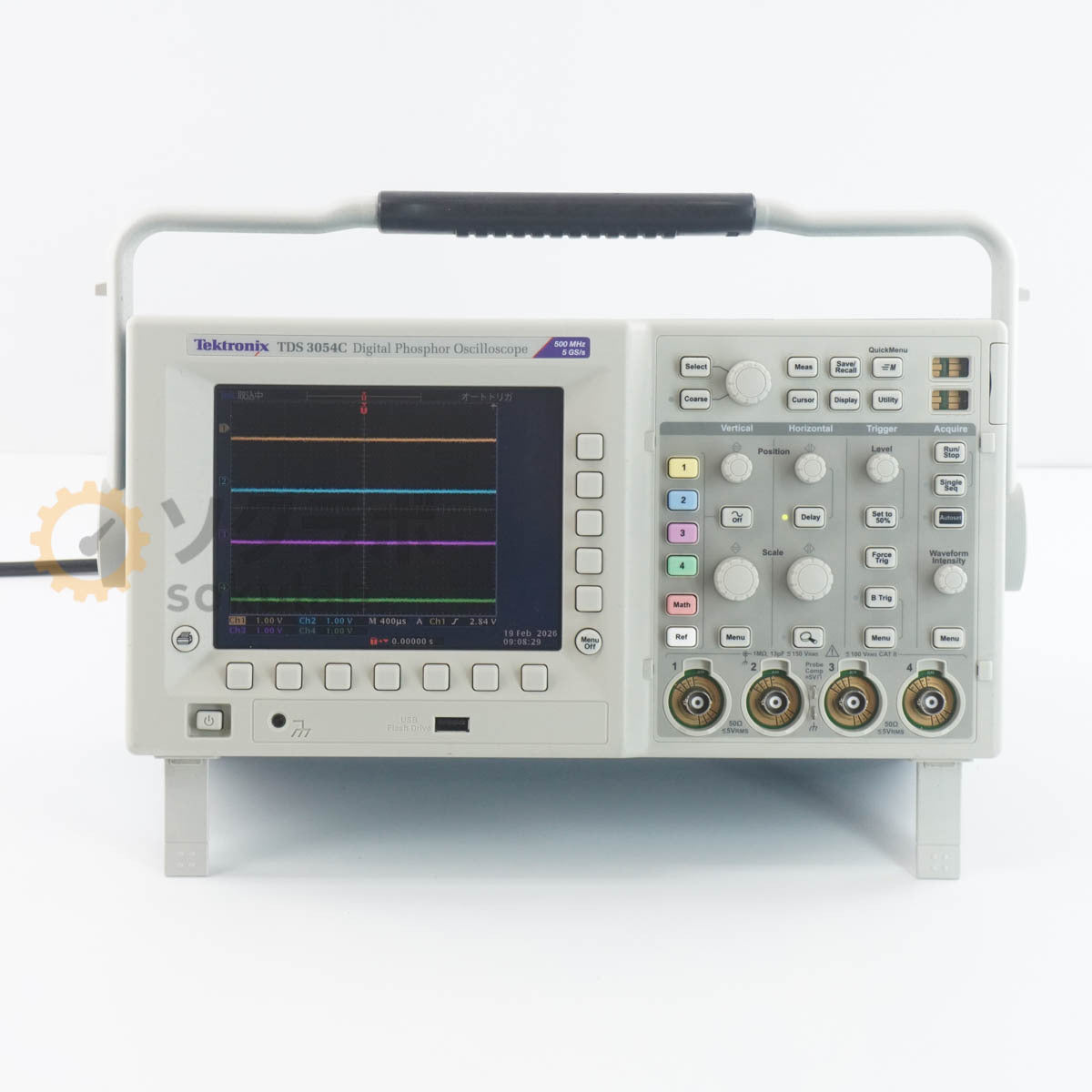 Tektronix TDS3054C Digital Phosphor Oscilloscope 500MHz 5GS/s P6139B [u1220476124]