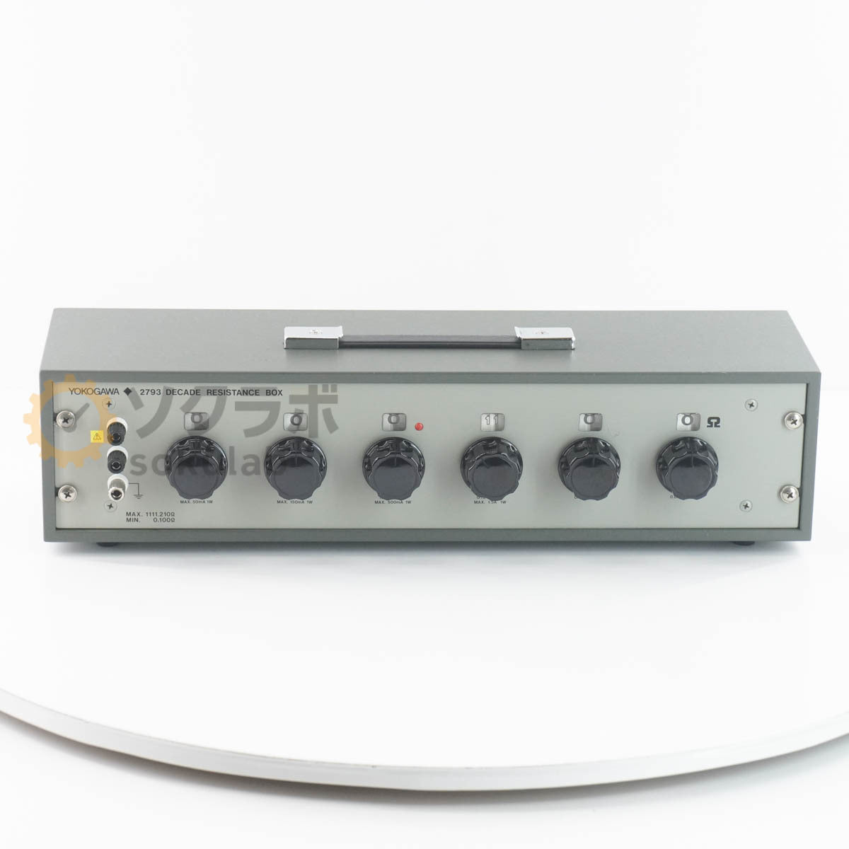 YOKOGAWA DECADE RESISTANCE BOX 2793 279301 Variable Resistor Dial Type [u1220480967]