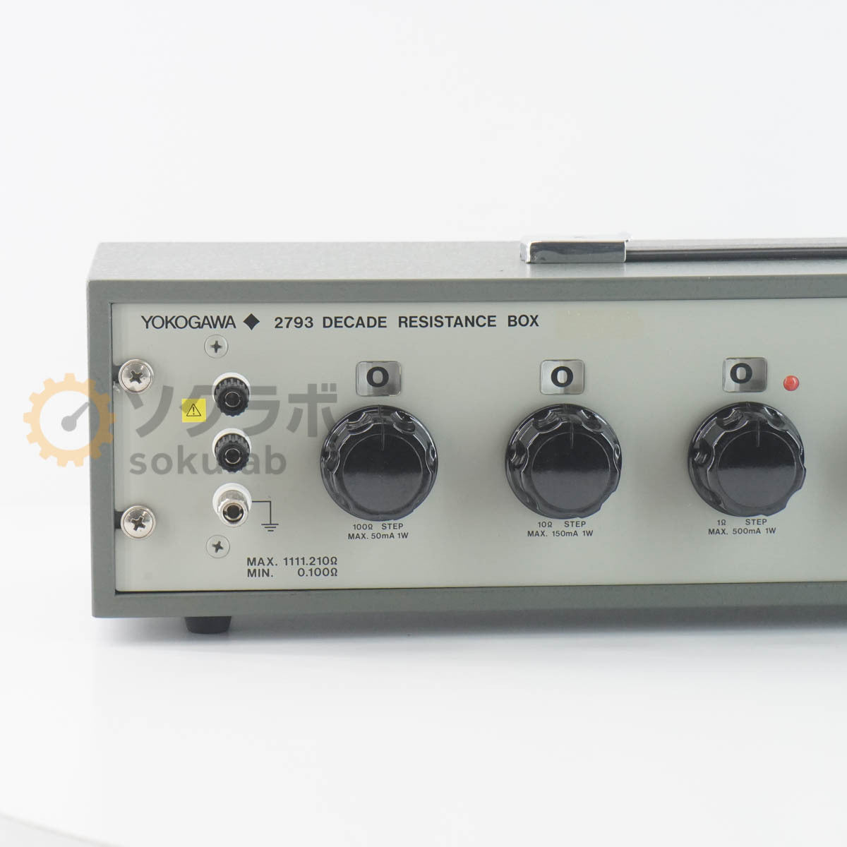 YOKOGAWA 2793 Decade Resistance Box Variable Resistor Dial Type [u1220480967]