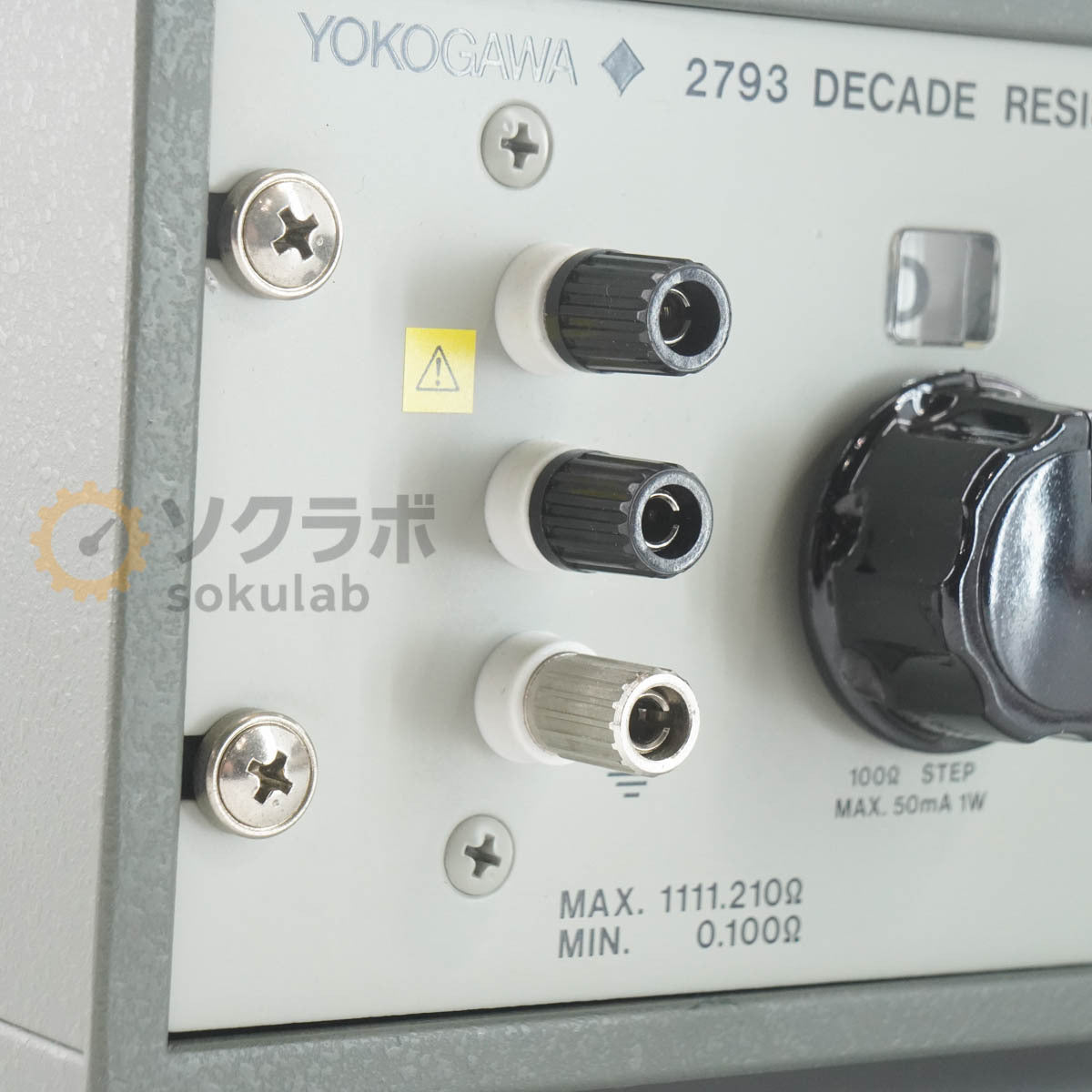 YOKOGAWA 279301 Resistance Box 6 Dial Variable Resistor [u1220480967]