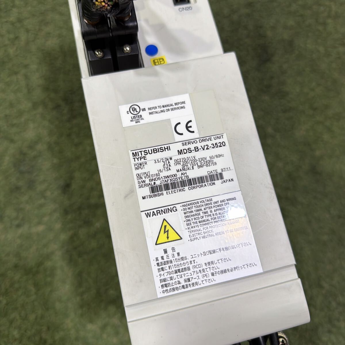Mitsubishi Electric MDS-B-V2-3520 Servo Driver [e1221569229]