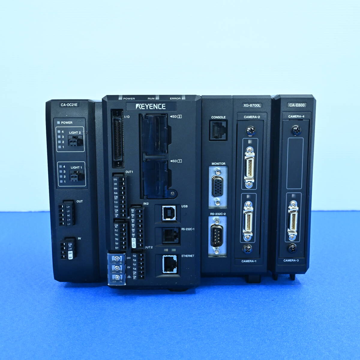 Keyence XG-8700L CA-E800 CA-DC21E Ver.5.5 Lab Equipment [x1222717565]