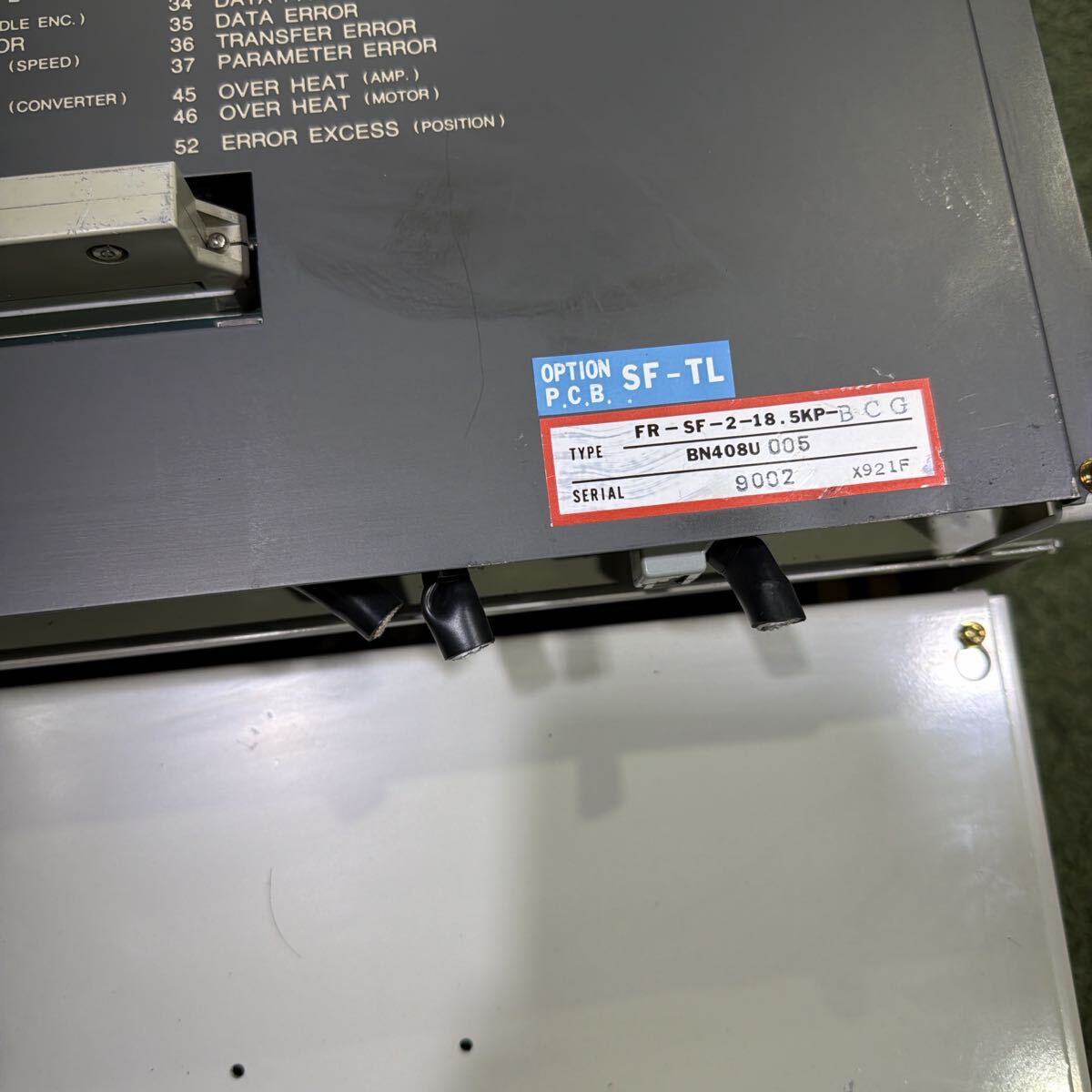 Mitsubishi Electric FR-SF-2-18.5KP-BCG FREQROL AC Spindle Drive Unit [m1223334501]