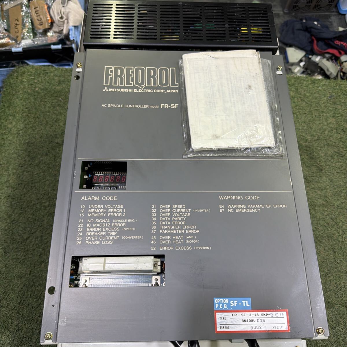Mitsubishi Electric FR-SF-2-18.5KP-BCG FREQROL AC Spindle Drive Unit [m1223334501]