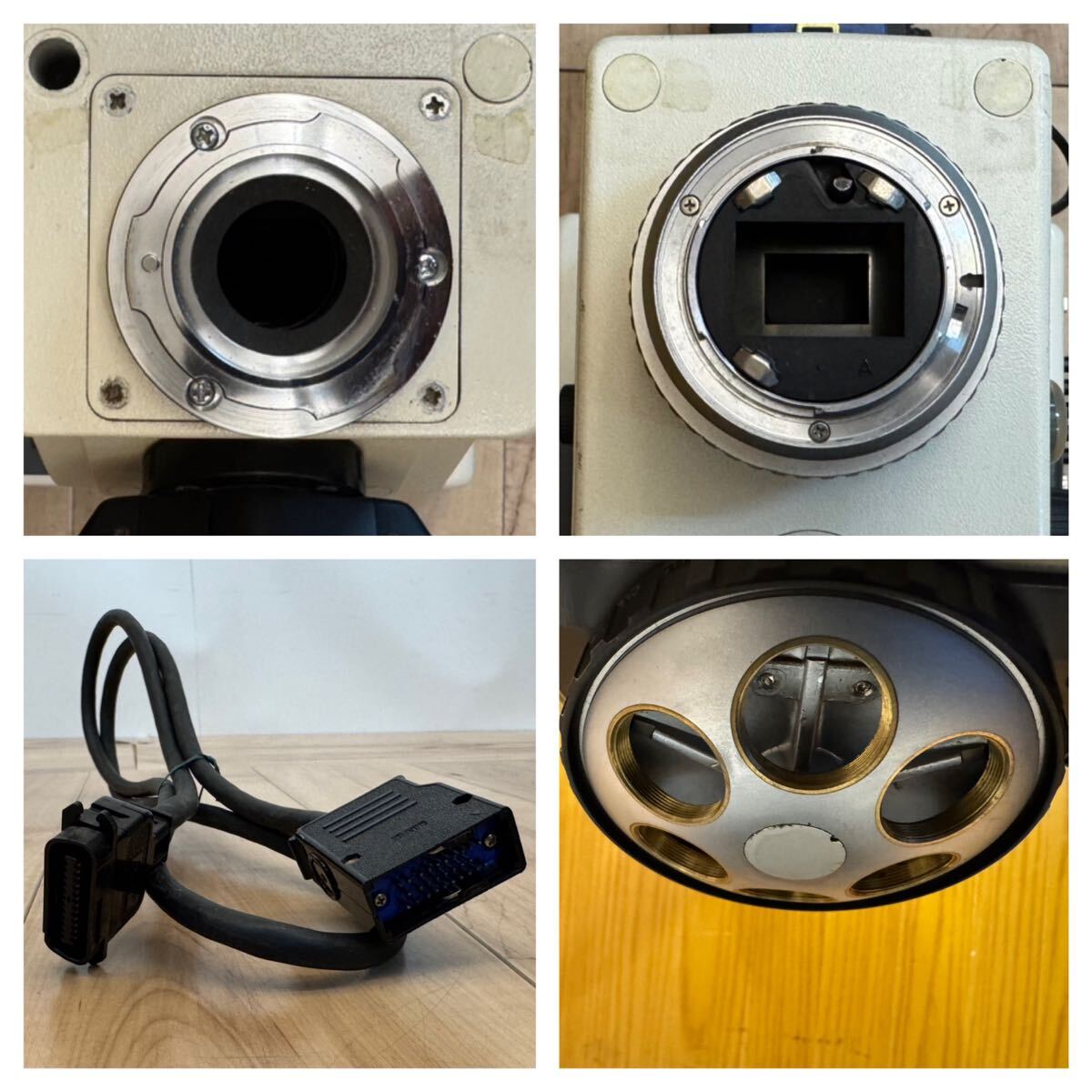 Nikon Microphot-FX Optical Microscope with Eyepiece and Objective Lenses [o1224155858]