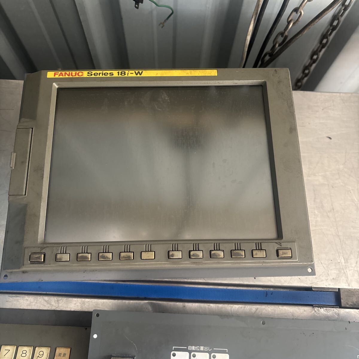 FANUC 18i-W Touch Panel Operator Monitor (as-is) [l1225475126]