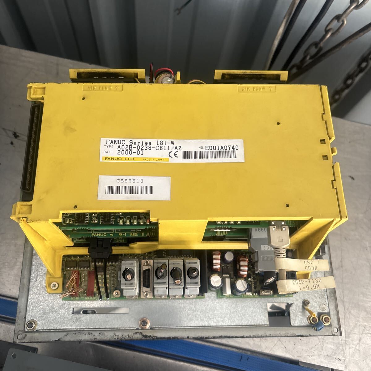 FANUC 18i-W Touch Panel Operator Monitor (as-is) [l1225475126]
