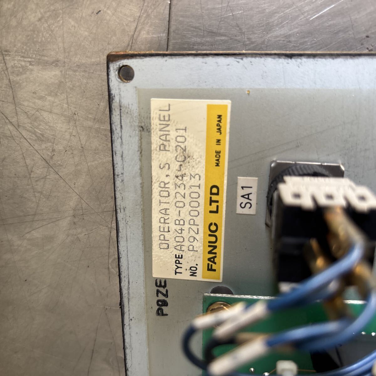 FANUC 18i-W Touch Panel Operator Monitor (as-is) [l1225475126]