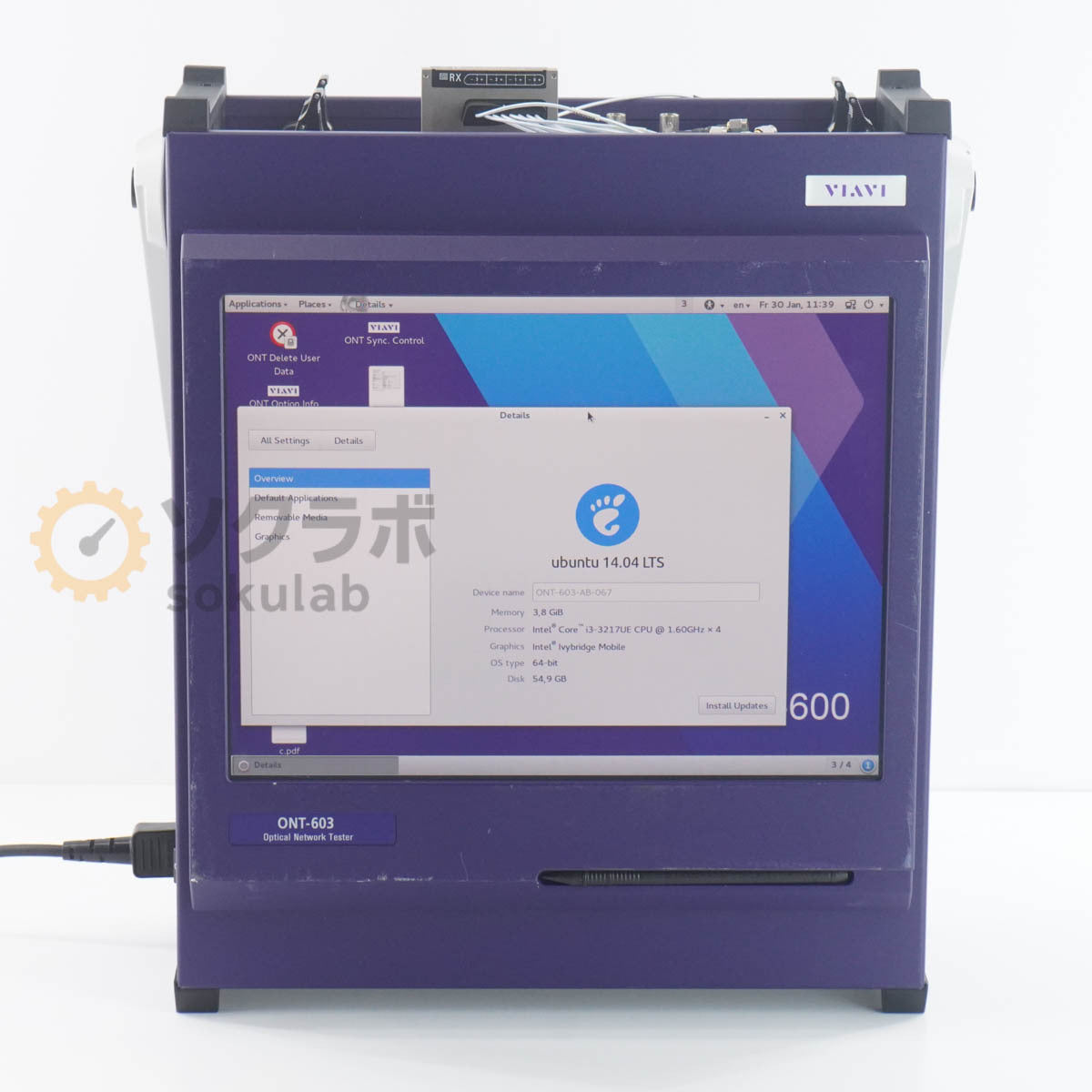 Viavi ONT-603 Optical Network Tester [s1225672909]