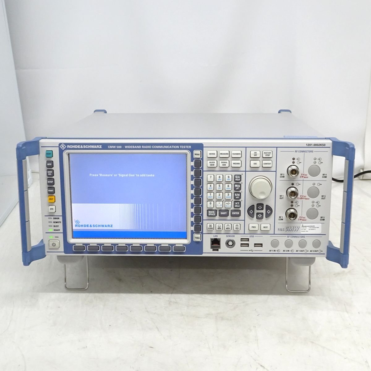 Rohde & Schwarz CMW500 Wideband Radio Communication Tester 1201.0002K50 [w1226077593]