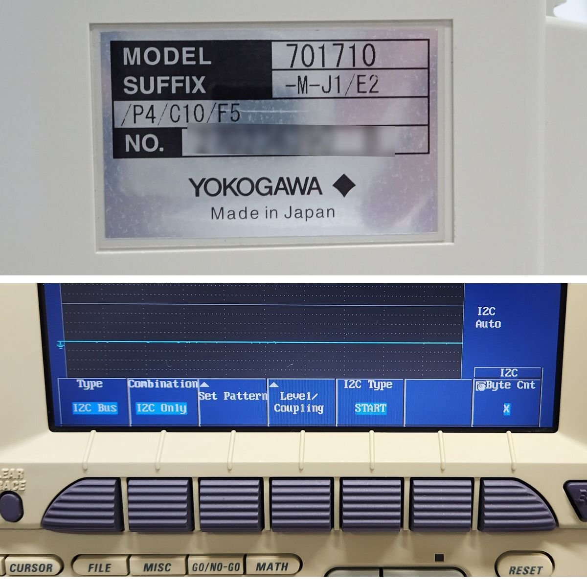 Yokogawa DL1740 I2C Bus Analyzer 4ch 500MHz (as-is) [m1226526880]