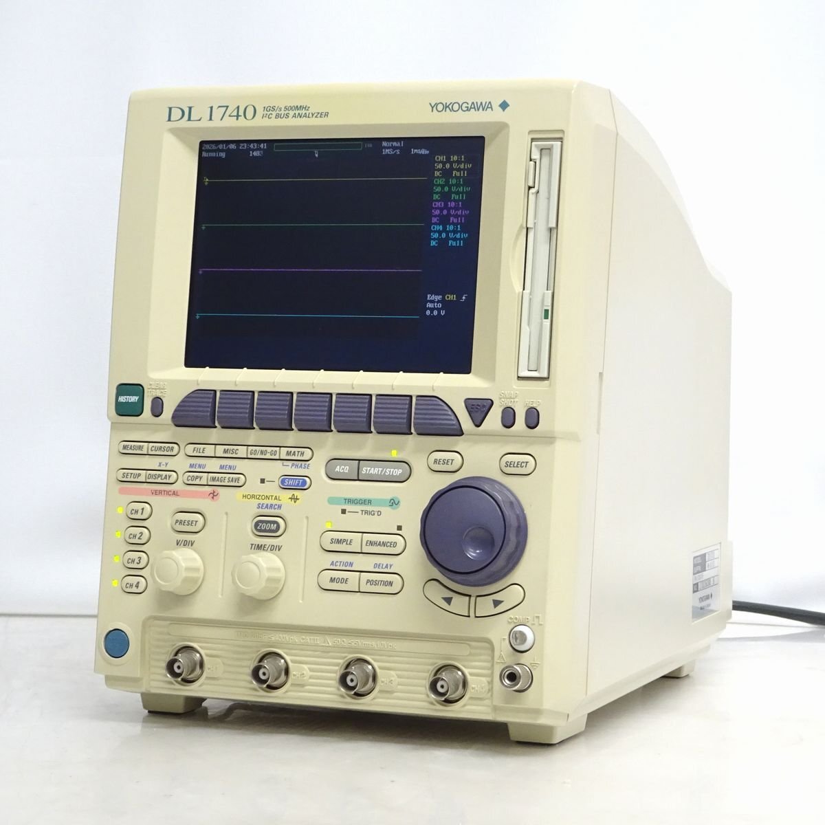 Yokogawa DL1740 I2C Bus Analyzer 4ch 500MHz (as-is) [m1226526880]
