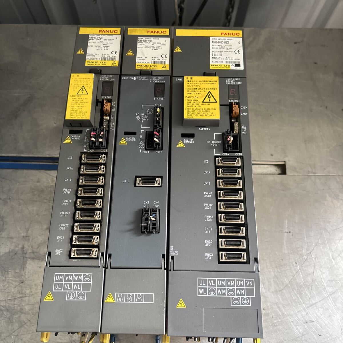 FANUC AMPLIFIER SERVO (as-is) [r1226593720]