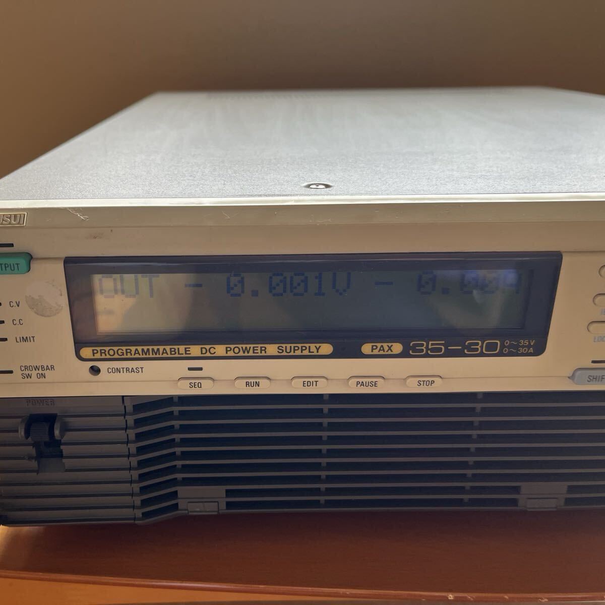 KIKUSUI PAX35-30 Programmable DC Power Supply with Power Cord [g1226924421]