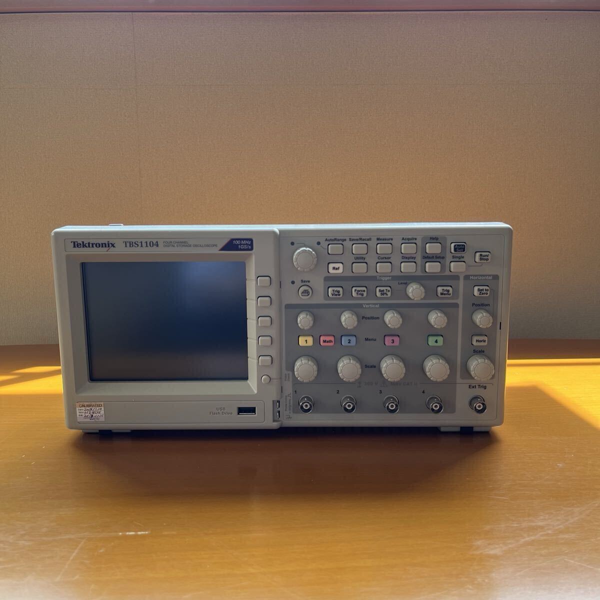 Tektronix TBS1104 Four Channel Digital Storage Oscilloscope [f1227176646]