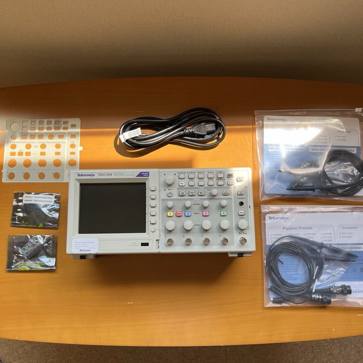 Tektronix TBS1104 Four Channel Digital Storage Oscilloscope with Power Cable [g1227180297]