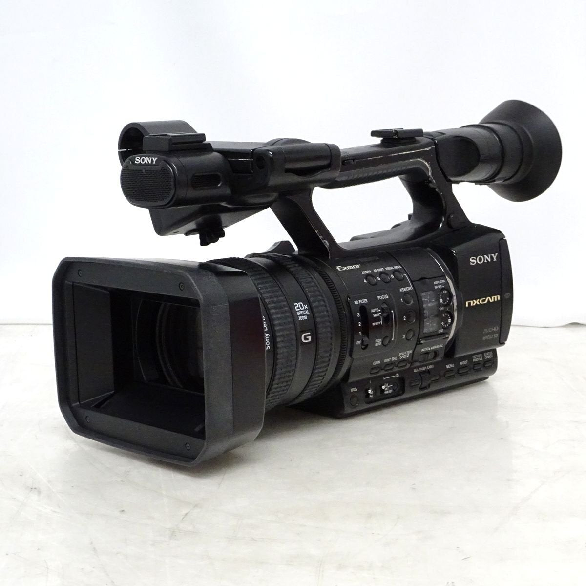 SONY HXR-NX5J NXCAM Camcorder with HourMeter 210×10H [q1227726959]