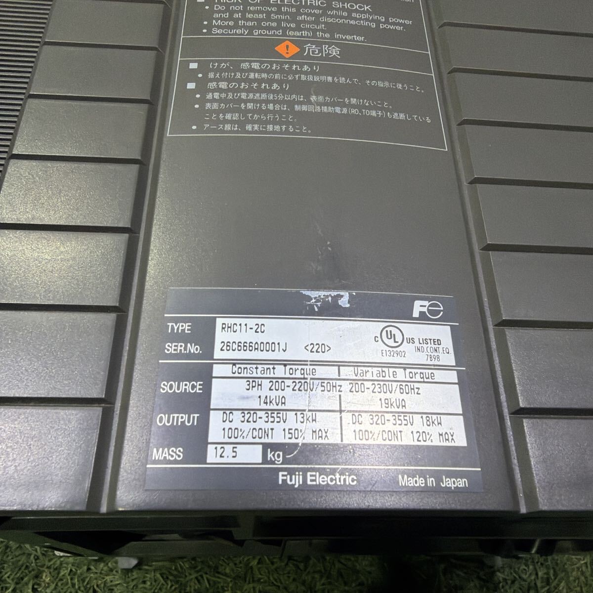Fuji Electric 6D165 PWM Converter RHC11-2C Inverter [k1227786181]