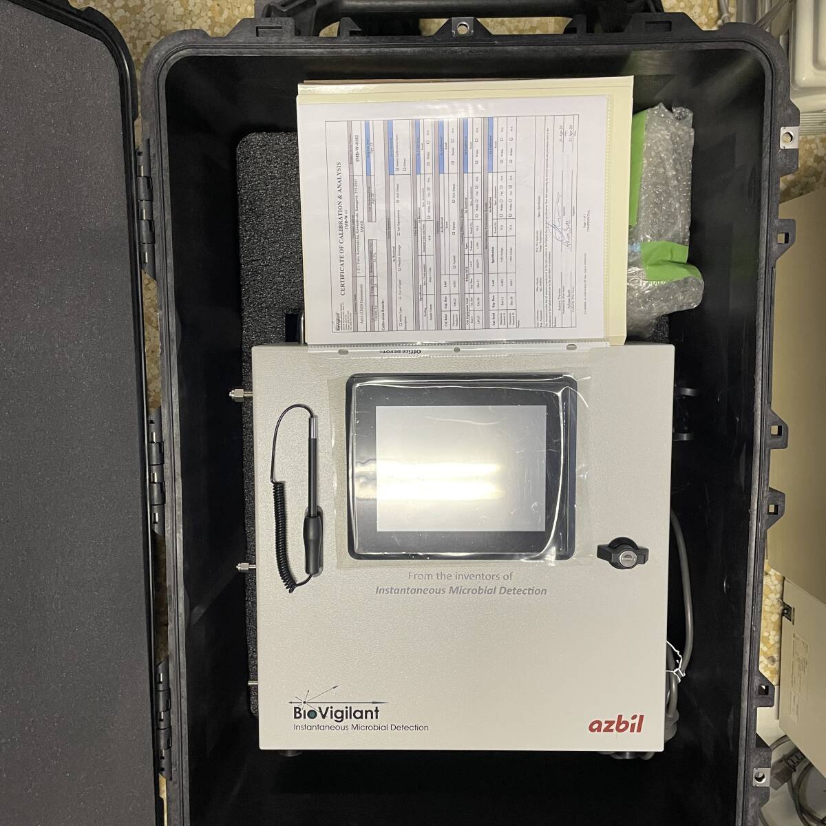 Azbil BioVigilant IMD-W Instantaneous Microbial Detector with Case [x1228277470]