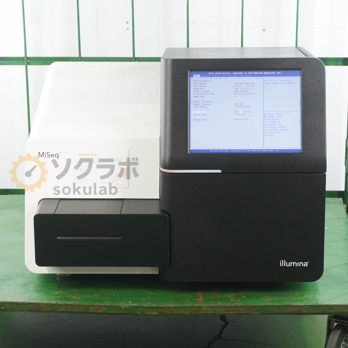 Illumina MiSeq System SY-410-1003 DNA Sequencer [s1228780663]