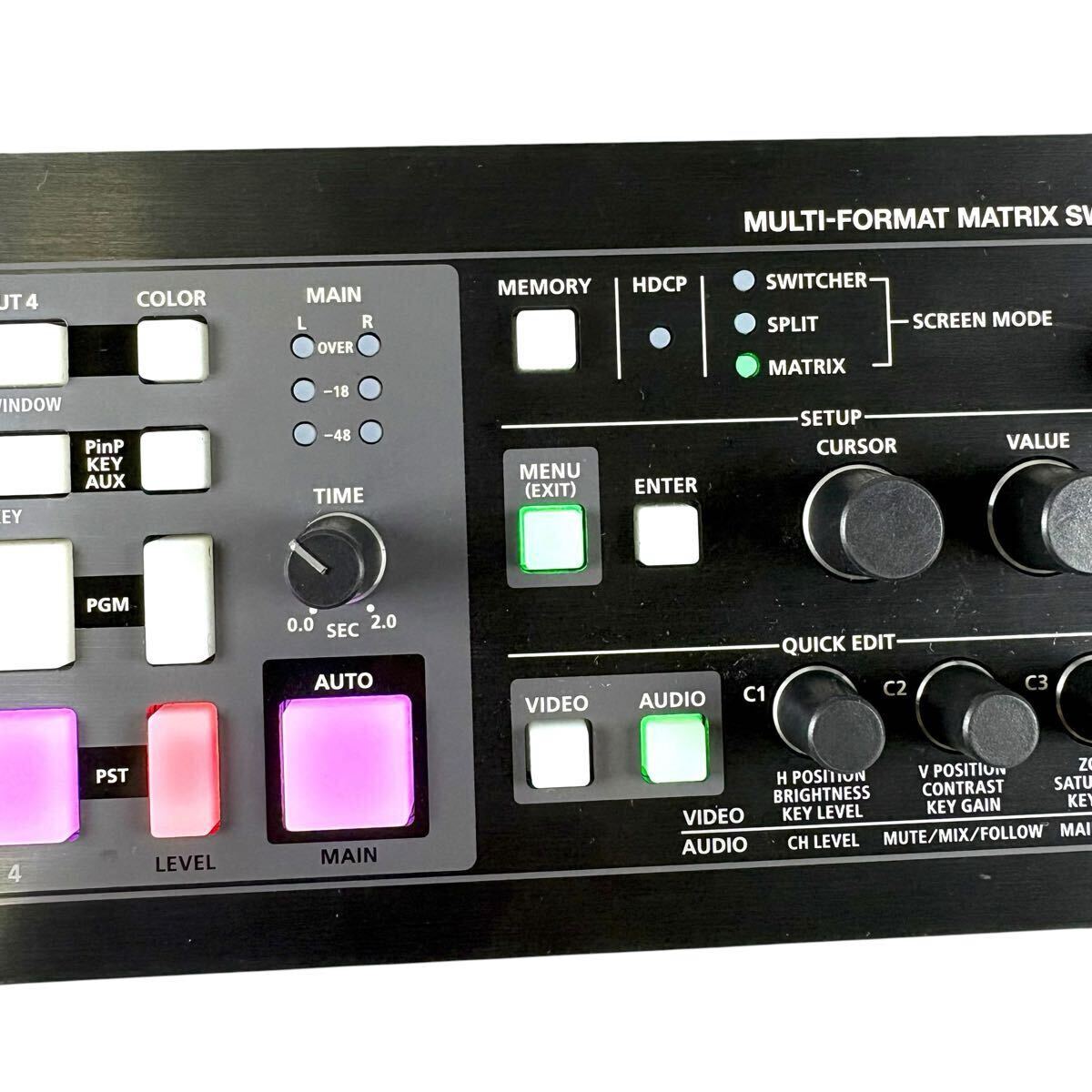Roland XS-1HD Multi-Format Matrix Switcher 4x HDMI 8ch Audio Mixer [b1228971999]