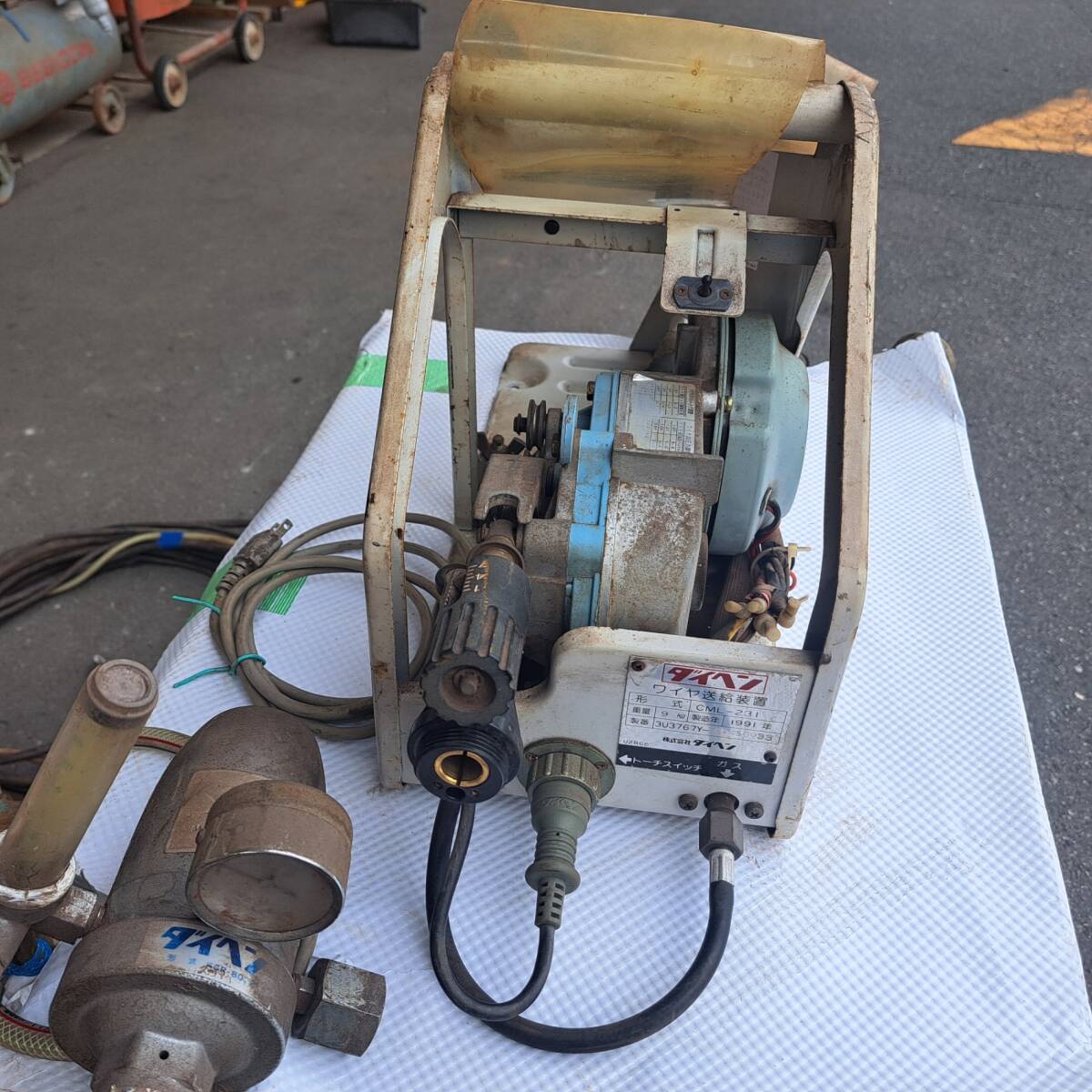 Daihen XS-500 Mark II CPXS-500 CO2/MAG DC Semi-Automatic Welder with 2 Torches [p1229434009]