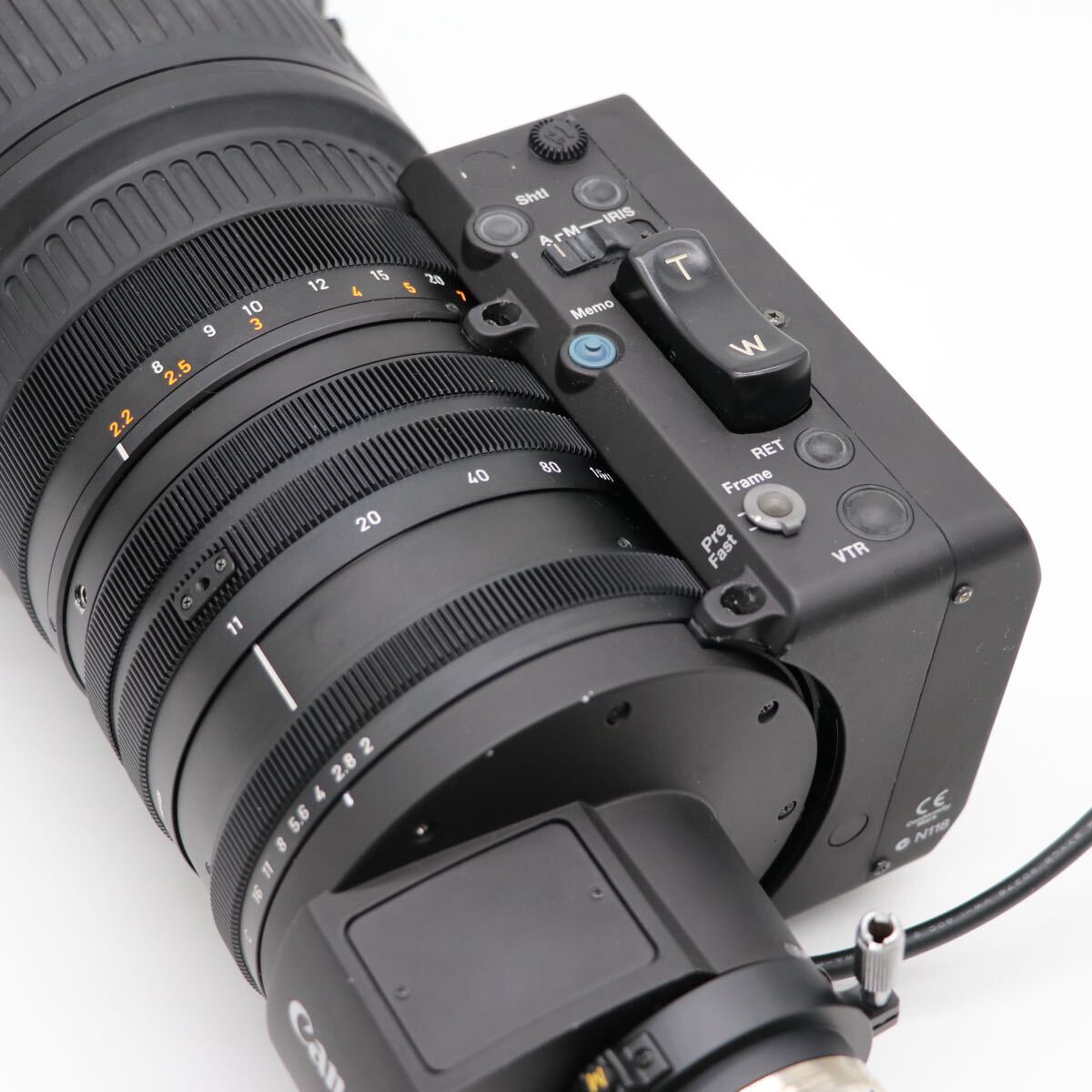 Canon J35ex11B4 IASD Broadcast Telephoto Zoom Lens B4 Mount with SUP-100 Support [v1230601124]