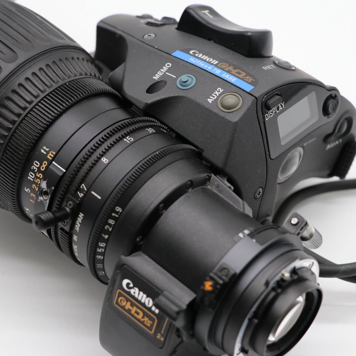 Canon HJ11ex4.7B IASE 2/3 inch B4 HD Broadcast Short Zoom Lens (as-is) [u1230852575]