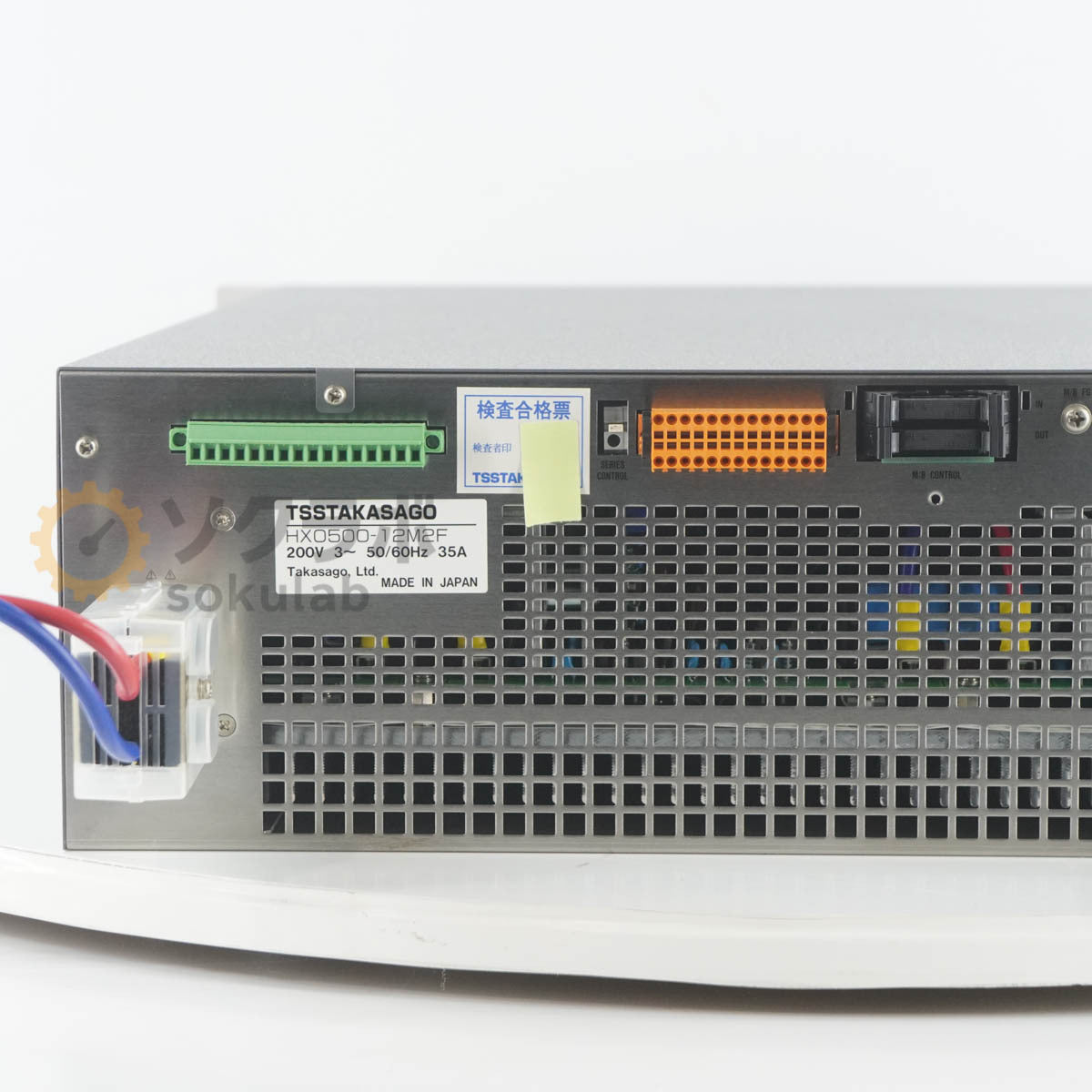 Takasago HX0500-12M2F Regulated DC Power Supply 0-500V 12A 6kW [j1233166044]