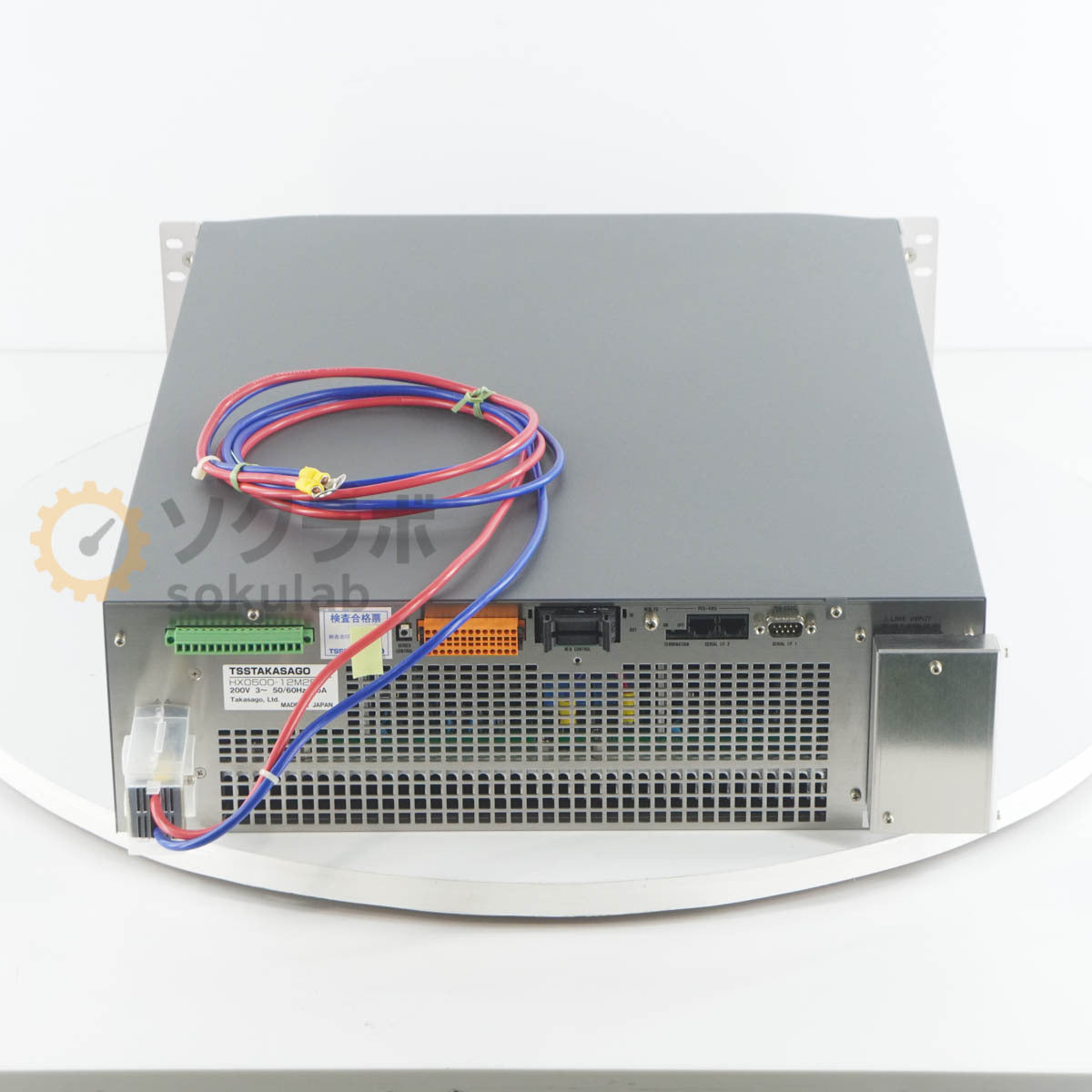 Takasago HX0500-12M2F Regulated DC Power Supply 0-500V 12A 6kW [g1233165167]