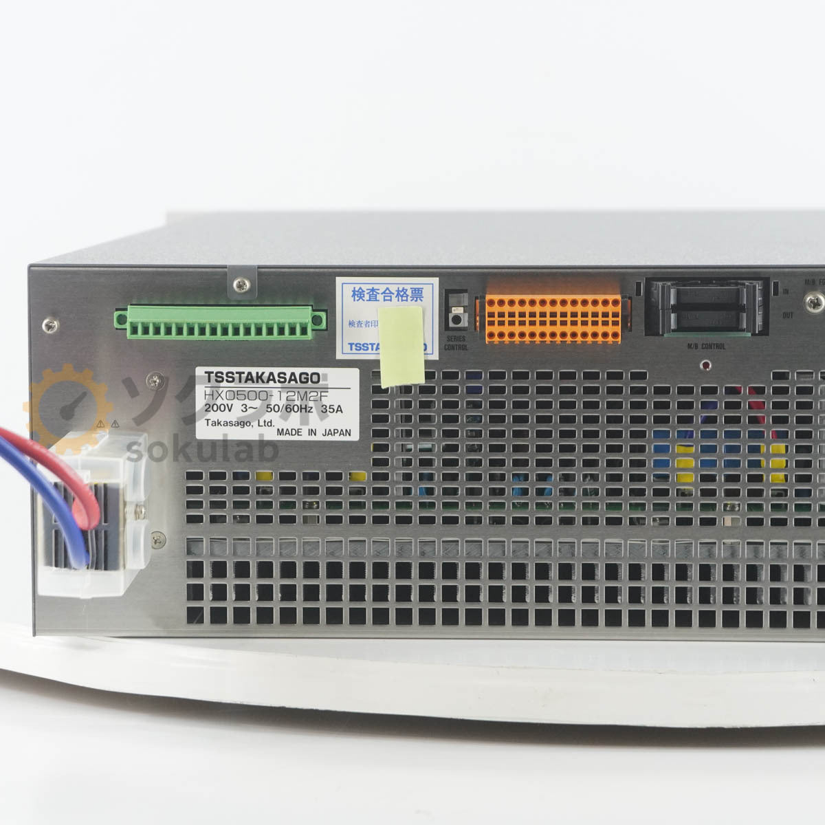Takasago HX0500-12M2F Regulated DC Power Supply 0-500V 12A 6kW [g1233165167]