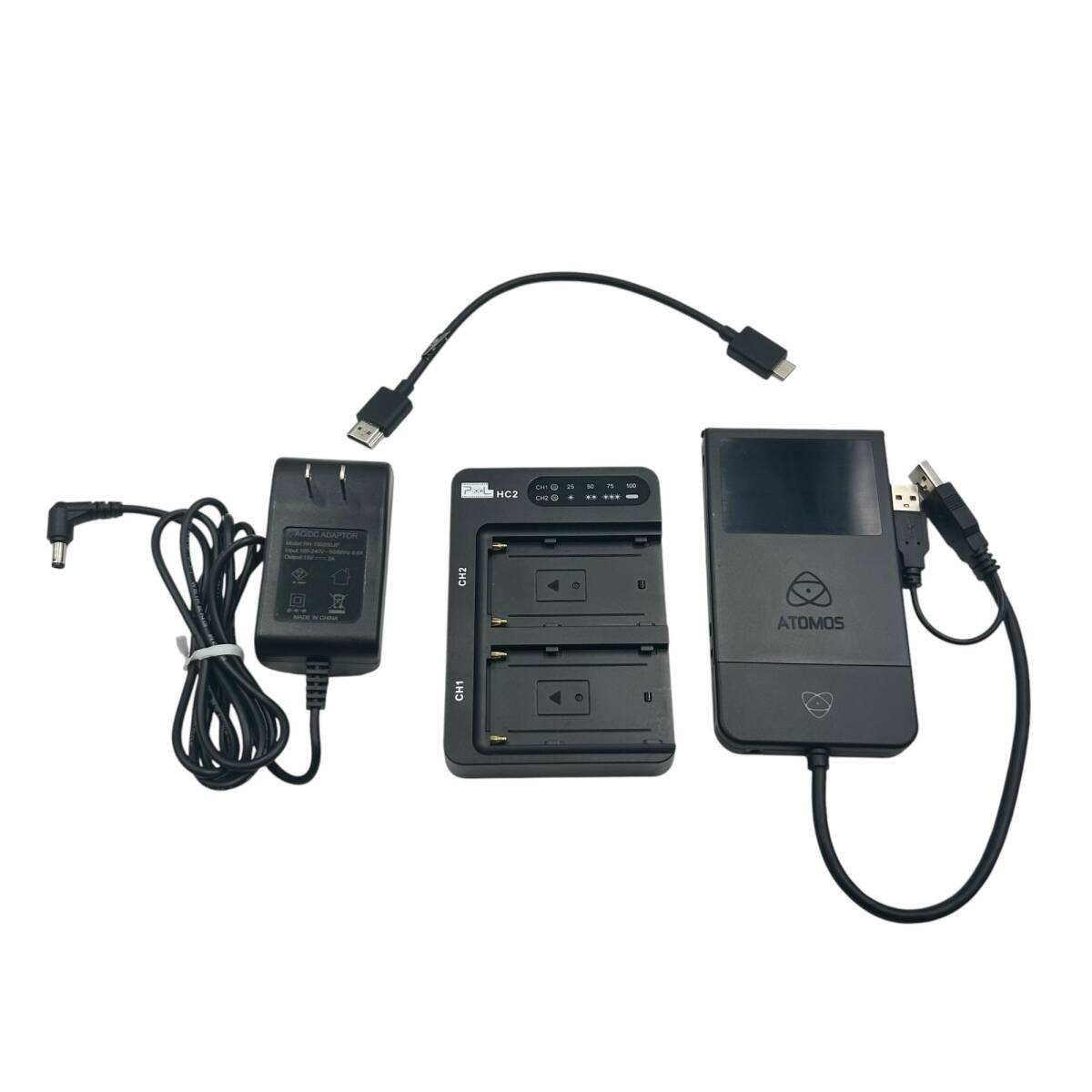 ATOMOS NINJA V 5 inch HDR Monitor Recorder with 5 Batteries and Charger [g1231674543]