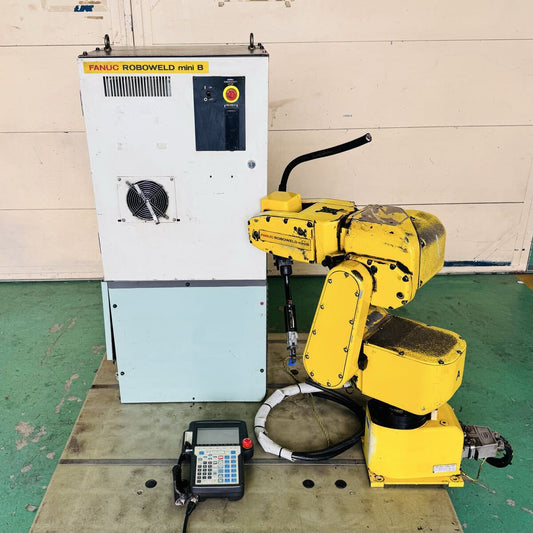 FANUC A05B-1138-B201 ROBOWELD miniB Robot with A05B-2440-C311 Controller and Teach Pendant [1232098828]