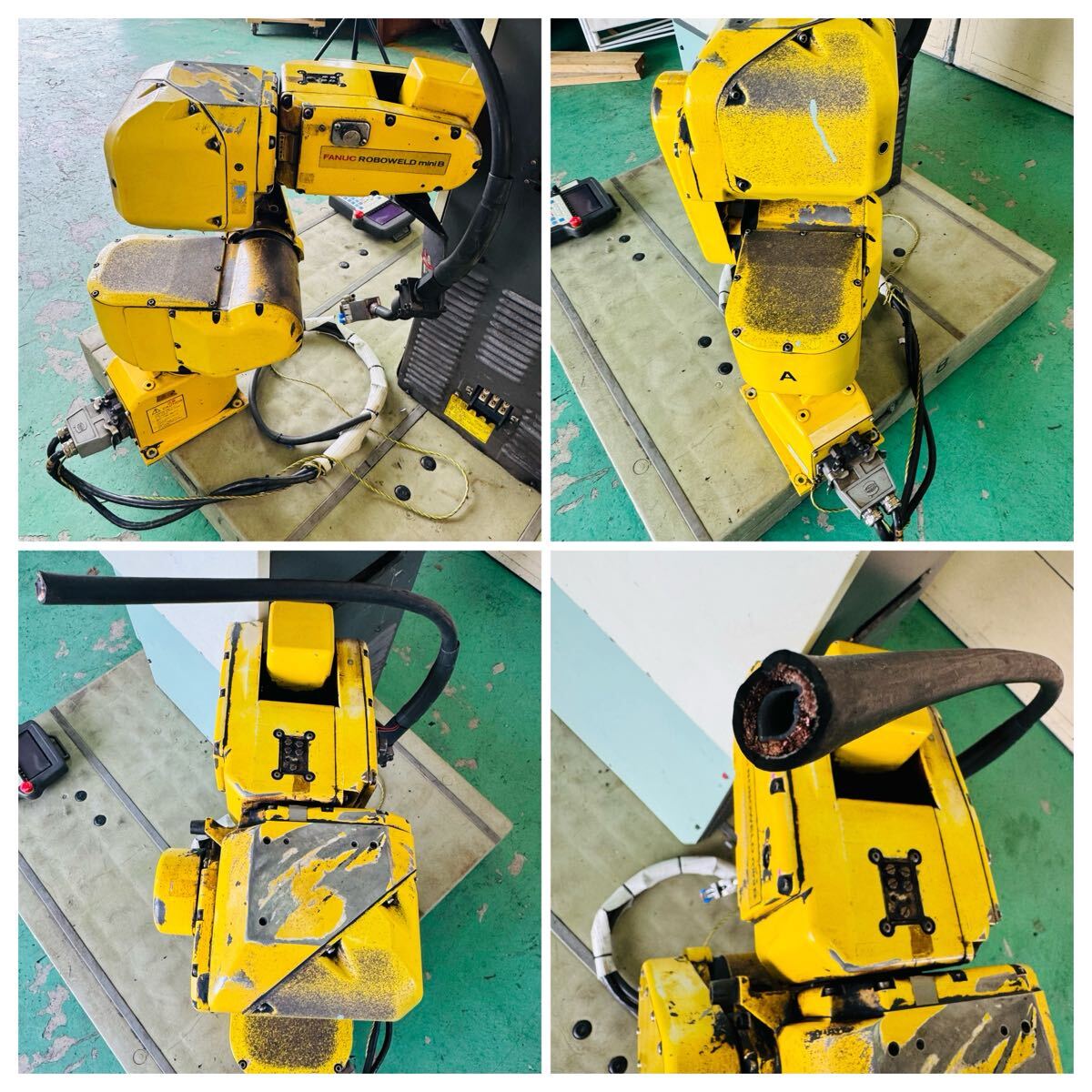 FANUC A05B-1138-B201 ROBOWELD miniB Robot with A05B-2440-C311 Controller and Teach Pendant [1232098828]