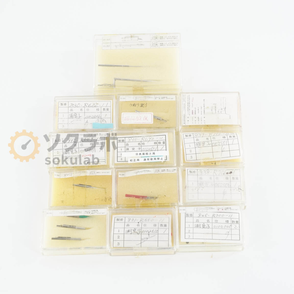 TOKYO SEIMITSU 010 Surface Roughness Measurement Set 12 pcs [v1232241833]